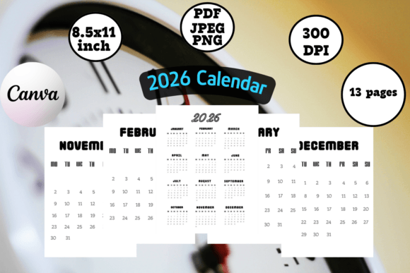 Download 2026 Calendar - Premium Resources